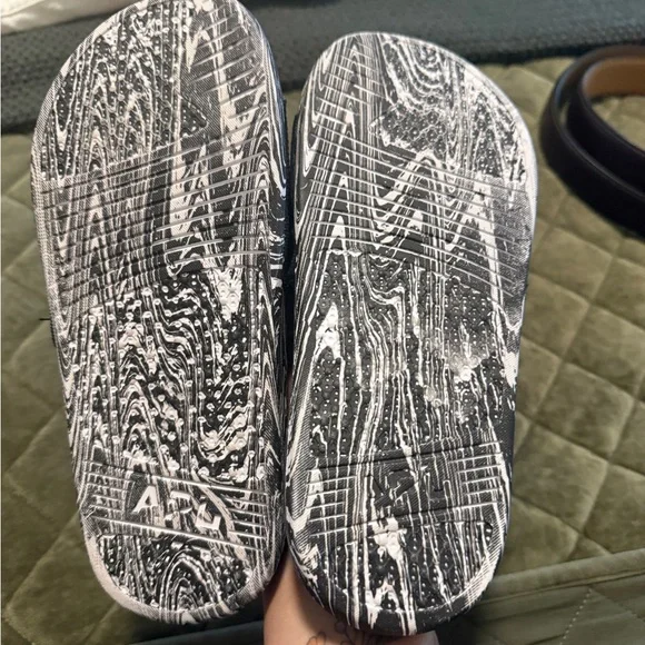 APL Black and Gray Slide Sandals - Picture 2 of 3